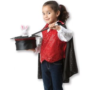 Complete goochelaar verkleedset voor kids - Carnavalskostuums