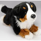 Knuffeldier Berner Sennen hond - zachte pluche stof - premium kwaliteit knuffels - 30 cm - Knuffel huisdieren