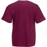 Donker rode t-shirts met korte mouwen voor heren - T-shirts
