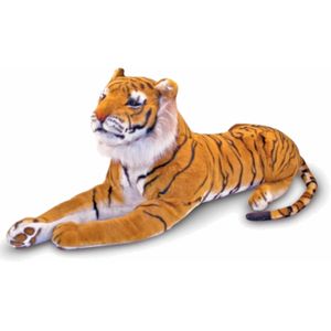 Mega tijger van pluche 100 cm - Knuffeldier