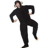 Carnaval/feest aap/chimpansee verkleed outfit voor volwassenen - Carnavalskostuums