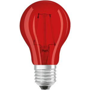 Halloween feestverlichting lamp gekleurd - rood - 5W - E27 fitting - griezelige decoratie - Discolampen