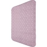 Excellent Houseware Badmat - antislip - lichtroze - 55 cm - vierkant - badkuipmat