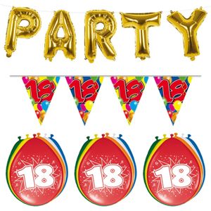 ONE Slinger Goud - Eerste Verjaardag Decoratie