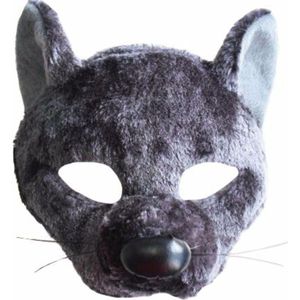 Ratten maskertje met geluid - Verkleedmaskers