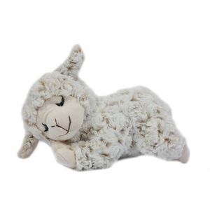 Knuffeldier Schaap/lammetje - zachte pluche stof - premium kwaliteit knuffels - wit - 21 cm - Knuffel boederijdieren