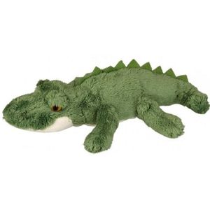 Groene krokodil knuffel 15 cm