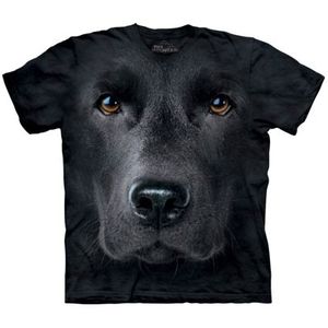 Dieren shirts Labrador zwart kids - T-shirts