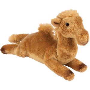 Pluche knuffel dieren kameel 15 cm - Knuffeldier
