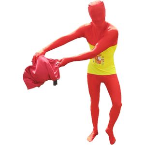 Morphsuit kostuum Spaanse vlag - Carnavalskostuums