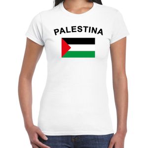 Palestijnse vlaggen t-shirt voor dames - Feestshirts