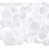 400 gram zwart en witte papier snippers confetti mix set feest versiering - Confetti