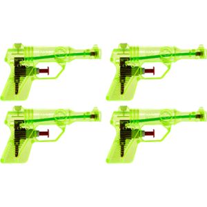 10x Waterpistool/waterpistolen groen 13 cm - Waterpistolen