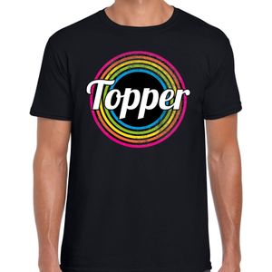 Topper fan t-shirt zwart voor heren - Toppers - Feestshirts