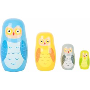 Small Foot - Owl Family Matryoshka