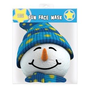 Sneeuwpoppen masker - Verkleedmaskers