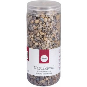Gekleurde decoratie steentjes kiezel 475 ml