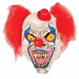 Halloween - Enge clown masker met hoedje - Verkleedmaskers