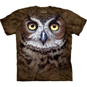 Vogel dieren T-shirt Uil voor volwassenen - T-shirts