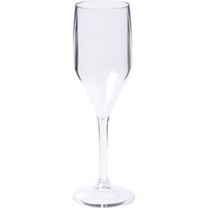 DEPA Champagneglazen - 4x - onbreekbaar kunststof - 150 ml - feest glazen