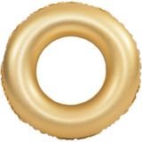 Opblaasbare zwembad band/ring goud 90 cm - Zwembanden