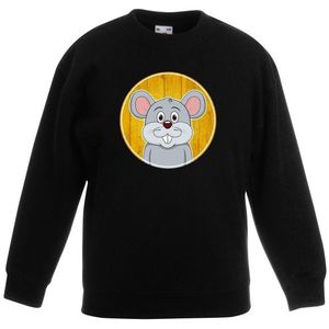 Sweater muis zwart kinderen - Sweaters kinderen