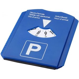 Blauwe parkeerschijf multi use - Parkeerschijven