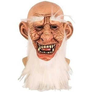 Oude mannen masker van latex - Verkleedmaskers