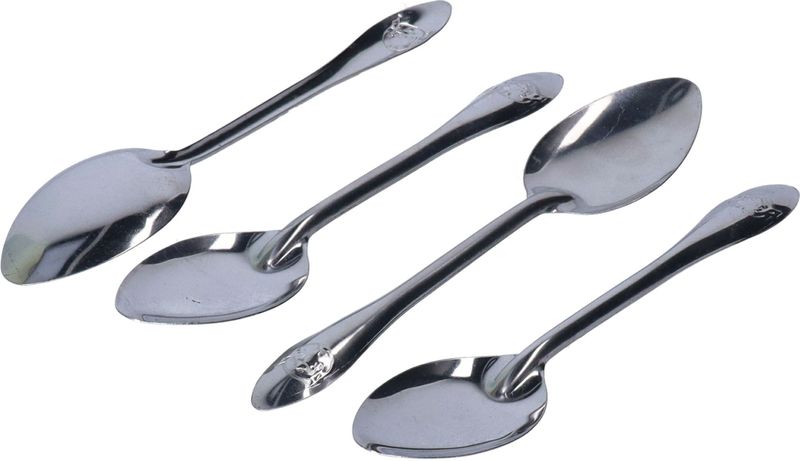 Lepels - RVS - Set van 6