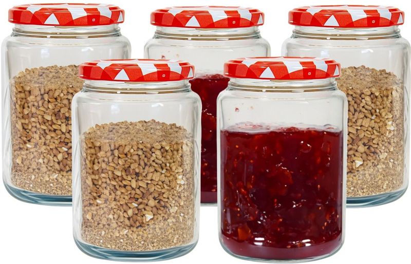 Vershouddozen - Transparant - Kunststof - Set van 3