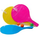 Blauwe beachball set buitenspeelgoed - Beachballsets