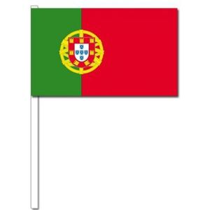 Zwaaivlaggetjes Portugese vlag - zwaaivlaggen