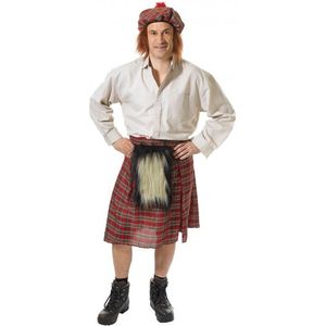 Schots kostuum met rok en hoed voor heren - Carnavalskostuums