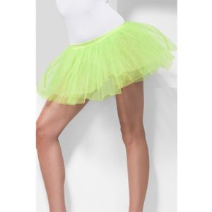 Carnavalskleding/Halloween gif groene heksen rokken/tutus verkleedaccessoire voor dames - Petticoats