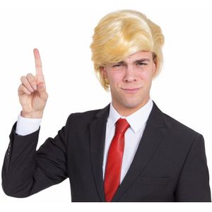 President Trump pruik blond - Verkleedpruiken