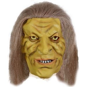 Rubberen masker cave man - Verkleedmaskers