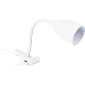 Atmosphera Klem bureaulampje - Design Light Classic - wit - H43 cm - Bureaulampen