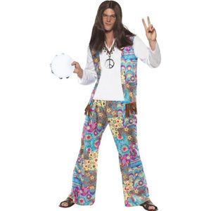 Jaren 60 hippie kostuum Groovy voor heren - Carnavalskostuums