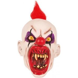Feest masker horror scary clown punky - Verkleedmaskers