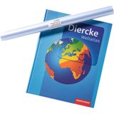 Kaftfolie voor schoolboeken - 2x stuks - transparant - 4 meter - Kaftpapier