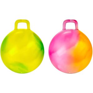 Skippybal marble set - 2x - D45 cm - buitenspeelgoed voor kinderen - Skippyballen