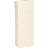 Waterverdamper - 4x - creme wit - keramiek - 400 ml - radiatorbak luchtbevochtiger - 7,4 x 18,6 cm - Luchtbevochters