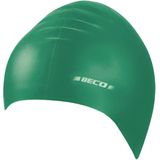 2x stuks latex badmutsen groen voor volwassenen - Badmutsen