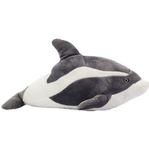 Pluche Knuffel - Dolfijn - Grijs - 35 cm