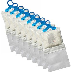 Alpina Vochtonttrekker Kledingkast - 8x - Incl. hanger - tegen schimmelvorming - ontvochtiger