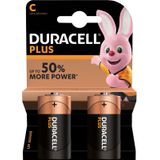 Duracell C Plus Batterij 1.5 V - Alkaline - 4 Stuks