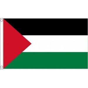 Landenversiering Palestina vlag 90 x 60 cm - Vlaggen