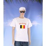 Belgische vlaggen t-shirts - Feestshirts