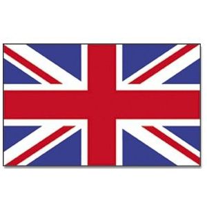 Landen thema vlag Union Jack Engeland 90 x 150 cm feestversiering - Vlaggen