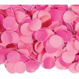 600 gram zwart en roze papier snippers confetti mix set feest versiering - Confetti
